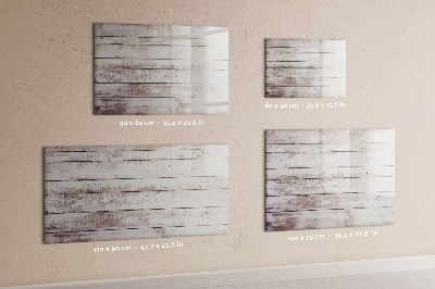 Magnetic dry erase board Wood Board Pattern