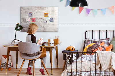 Magnetic dry erase board Wood Board Pattern