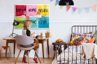 Magnetic dry erase board Motivational Board