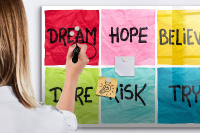 Magnetic dry erase board Motivational Board