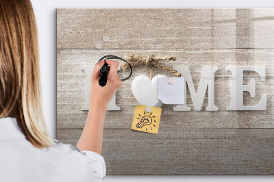 Dry erase magnetic board Inscription House