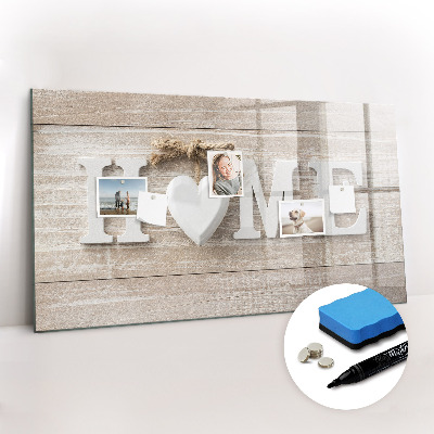 Dry erase magnetic board Inscription House