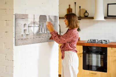 Dry erase magnetic board Inscription House