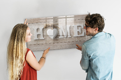 Dry erase magnetic board Inscription House