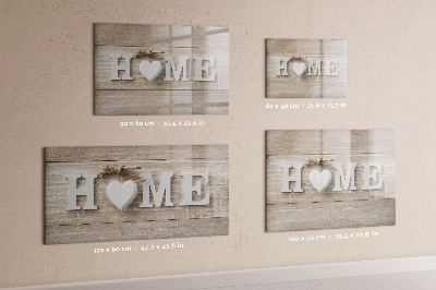 Dry erase magnetic board Inscription House