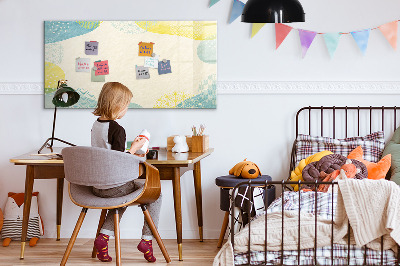 Dry erase magnetic board Patterned frame