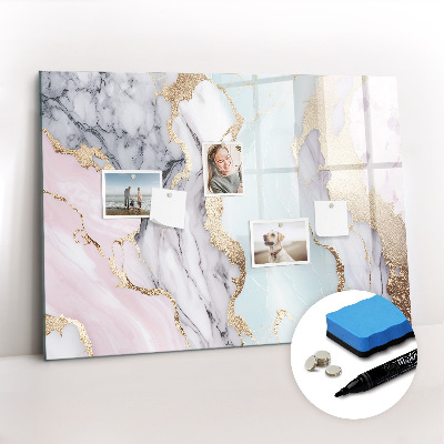 Magnetic drawing board Marble