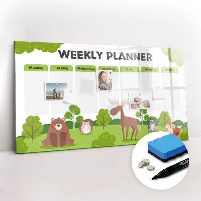 Magnetic dry erase board Lesson plan
