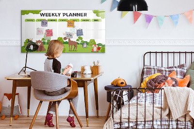 Magnetic dry erase board Lesson plan