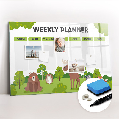 Magnetic dry erase board Lesson plan