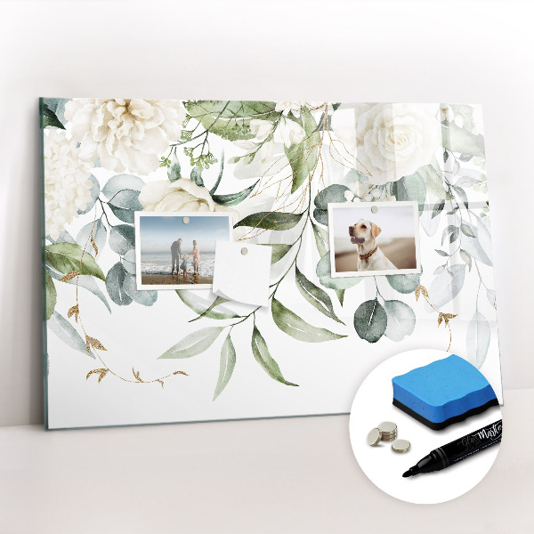 Dry erase magnetic board Nature