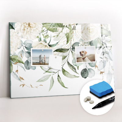 Dry erase magnetic board Nature