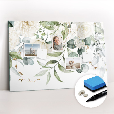 Dry erase magnetic board Nature