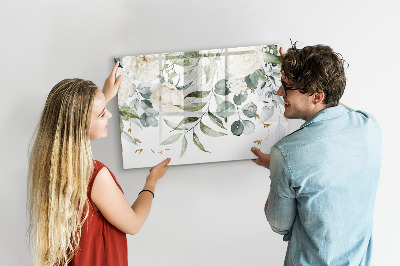 Dry erase magnetic board Nature