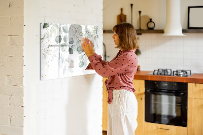 Magnetic dry erase board Hanging plants