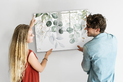 Magnetic dry erase board Hanging plants