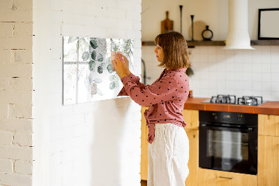 Magnetic dry erase board Hanging plants
