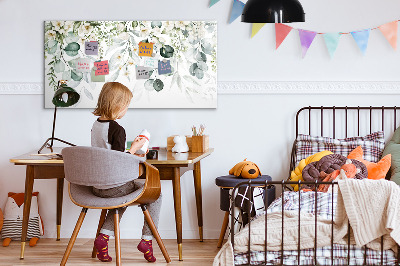 Magnetic dry erase board Plants nature