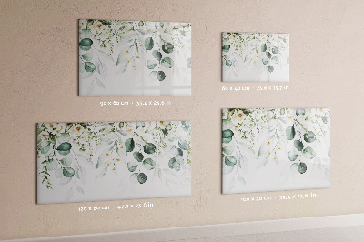 Magnetic dry erase board Plants nature
