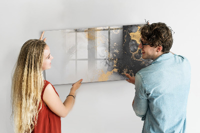 Magnetic drawing board Marble art