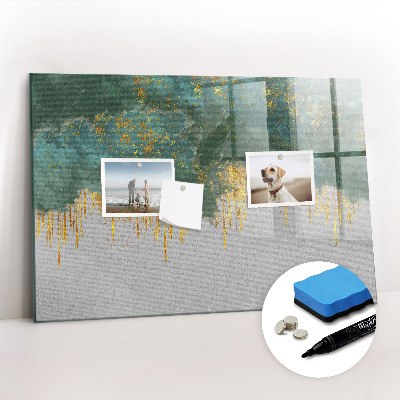 Dry erase magnetic board Decorative pattern