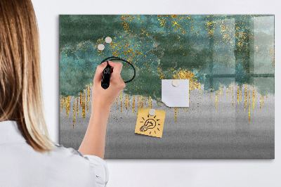Dry erase magnetic board Decorative pattern