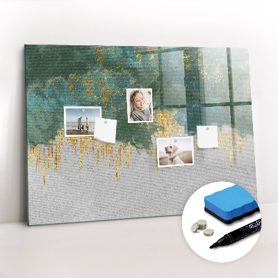 Dry erase magnetic board Decorative pattern
