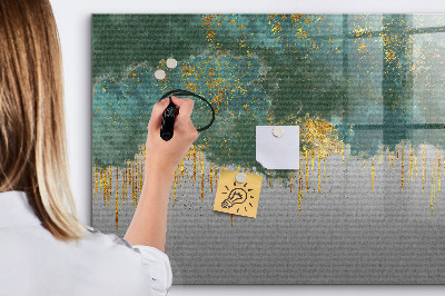 Dry erase magnetic board Decorative pattern