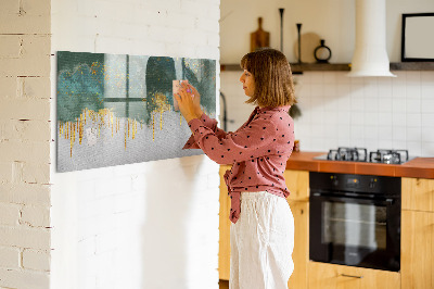 Dry erase magnetic board Decorative pattern