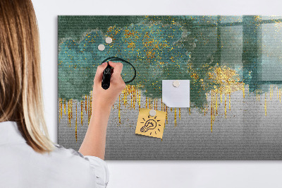 Dry erase magnetic board Decorative pattern