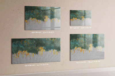 Dry erase magnetic board Decorative pattern