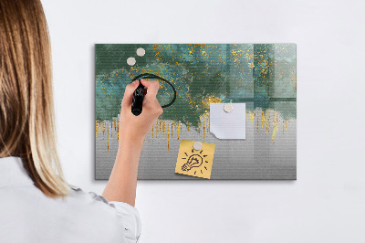 Dry erase magnetic board Decorative pattern