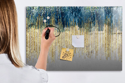 Magnetic dry erase board Decorative pattern