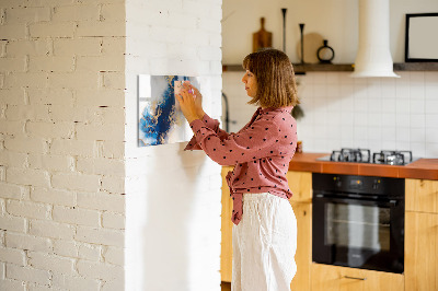 Dry erase magnetic board Marble pattern