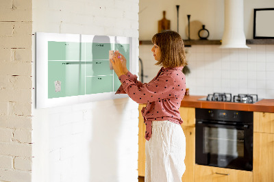 Magnetic board for drawing Office organizer