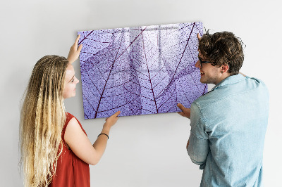 Magnetic dry erase board Leaves nature
