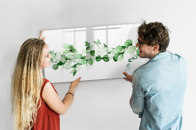 Dry erase magnetic board Plant branch