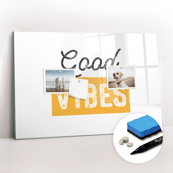 Dry erase magnetic board Inspiring sentence