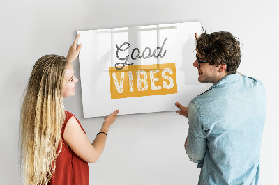 Dry erase magnetic board Inspiring sentence