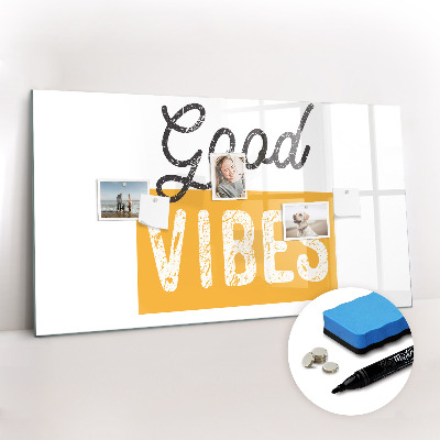 Dry erase magnetic board Inspiring sentence