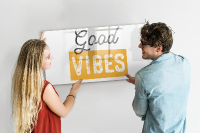 Dry erase magnetic board Inspiring sentence