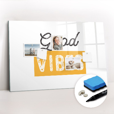 Dry erase magnetic board Inspiring sentence