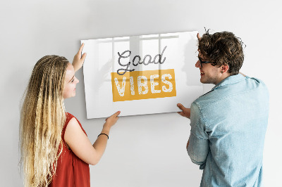 Dry erase magnetic board Inspiring sentence