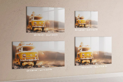 Dry erase magnetic board Auto vacation