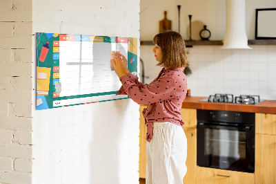 Magnetic dry erase board Lesson Plan