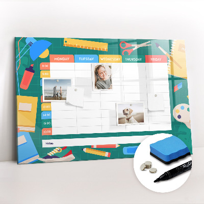 Magnetic dry erase board Lesson Plan