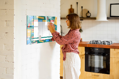 Magnetic dry erase board Lesson Plan