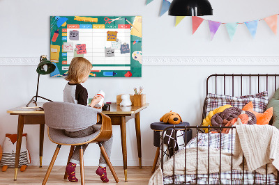 Magnetic dry erase board Lesson Plan