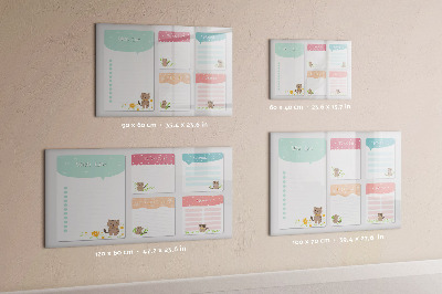 Magnetic dry erase board Wish list