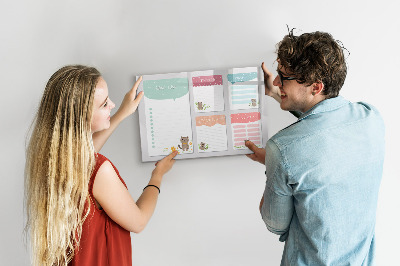 Magnetic dry erase board Wish list